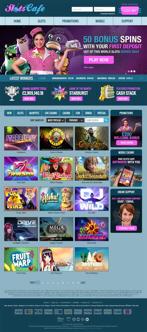 Cafe Casino: 250+ Slots .